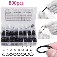 800Pcs Rubber O Ring Seal Kit 6mm-28mm Seals For Water, Oil And Gas Pipes