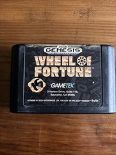 Wheel of Fortune GameTek Sega Genesis Game Cartridge
