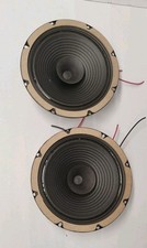 Pair of JW Davis 8W8  8" 8 Ohm Speakers Drivers - Read Description
