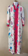 Vintage Evelyn Pearson Maxi Robe Kimono Floral S/L Excellent Condition Read