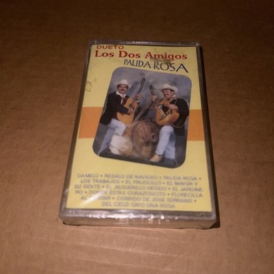 Dueto Los Dos Amigos Palida Rosa  Cassette Tape 