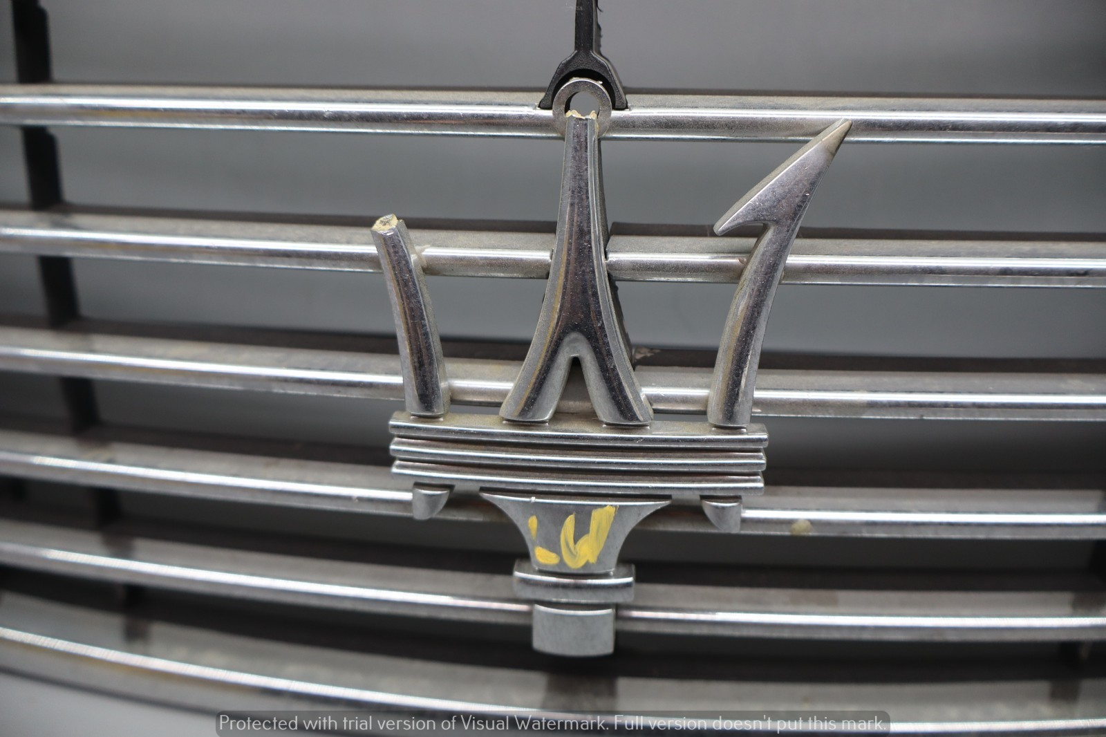 Maserati Quattroporte 2003-2008 Front Upper Bumper grille Chrome