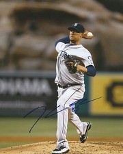 **GFA Seattle Mariners *HECTOR NOESI* Signed 8x10 Photo H1 COA**