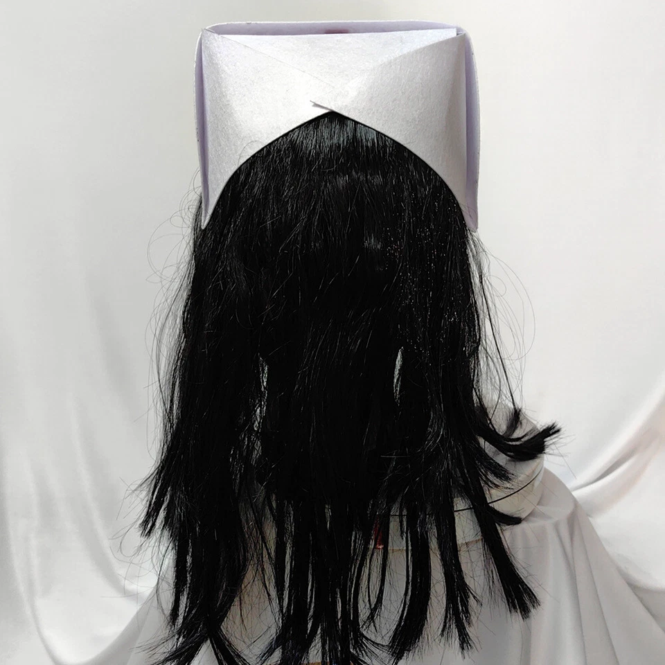 Cosplay Silent Hill the Zombie Nurse Masks Hat Halloween Scary  Mask Latex Props - Image 4 of 4