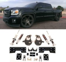 Mcgaughys 57 Drop Kit Gmc 2014-2018 1500 Caststeel Arm Complete Shocks Mcgaughys 57 Drop Kit Gmc 2014-2018 1500 Caststeel Arm Complete Shocks