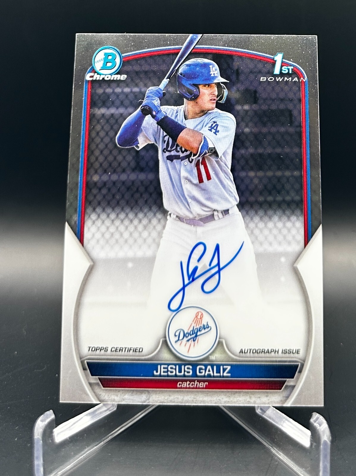 2023 Bowman Chrome - Prospect Autographs Jesus Galiz #CPA-JGZ (AU, RC)