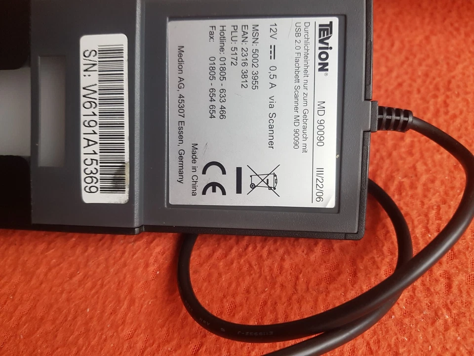 Medion MD 90090 Durchlichteinheit für Scanner MD 90090 - Bild 2 von 2