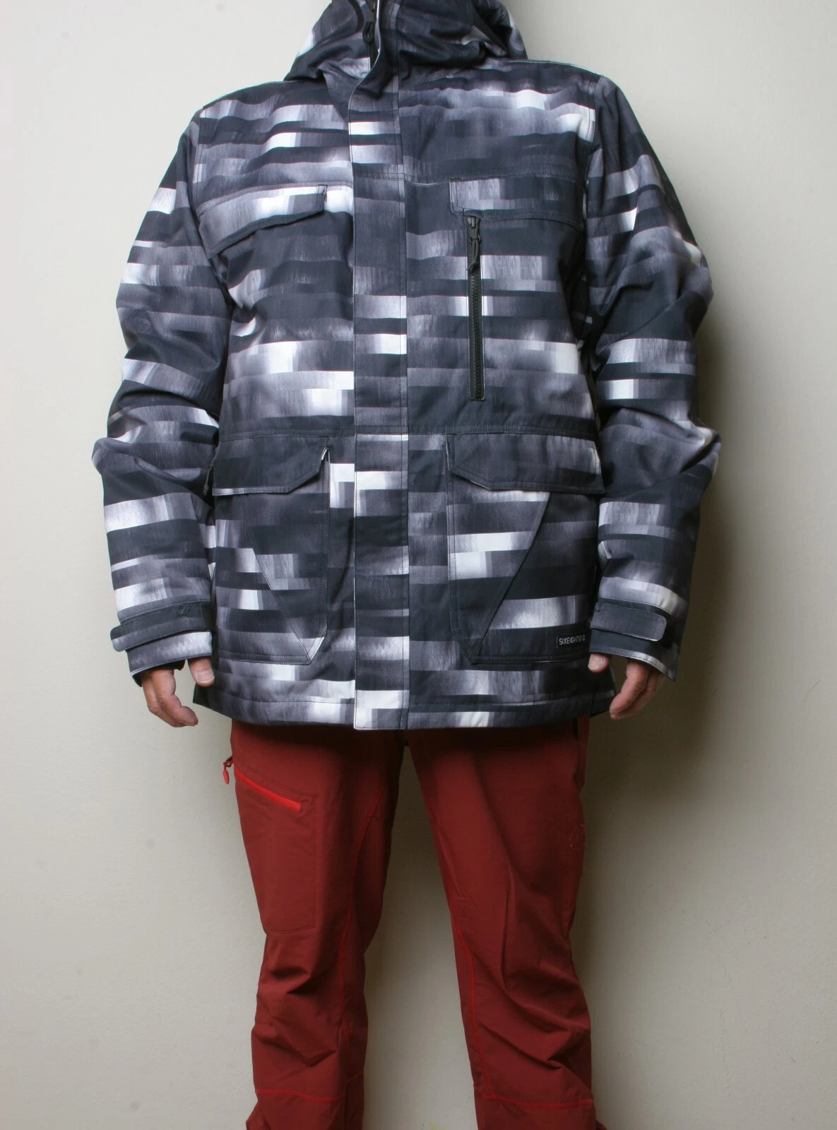 686 Infinity Insulated Jacket (L) Glitch M1W116-GLTC