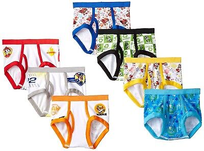 Paw Patrol Toddler Boys 7 Pack Underwear Briefs 