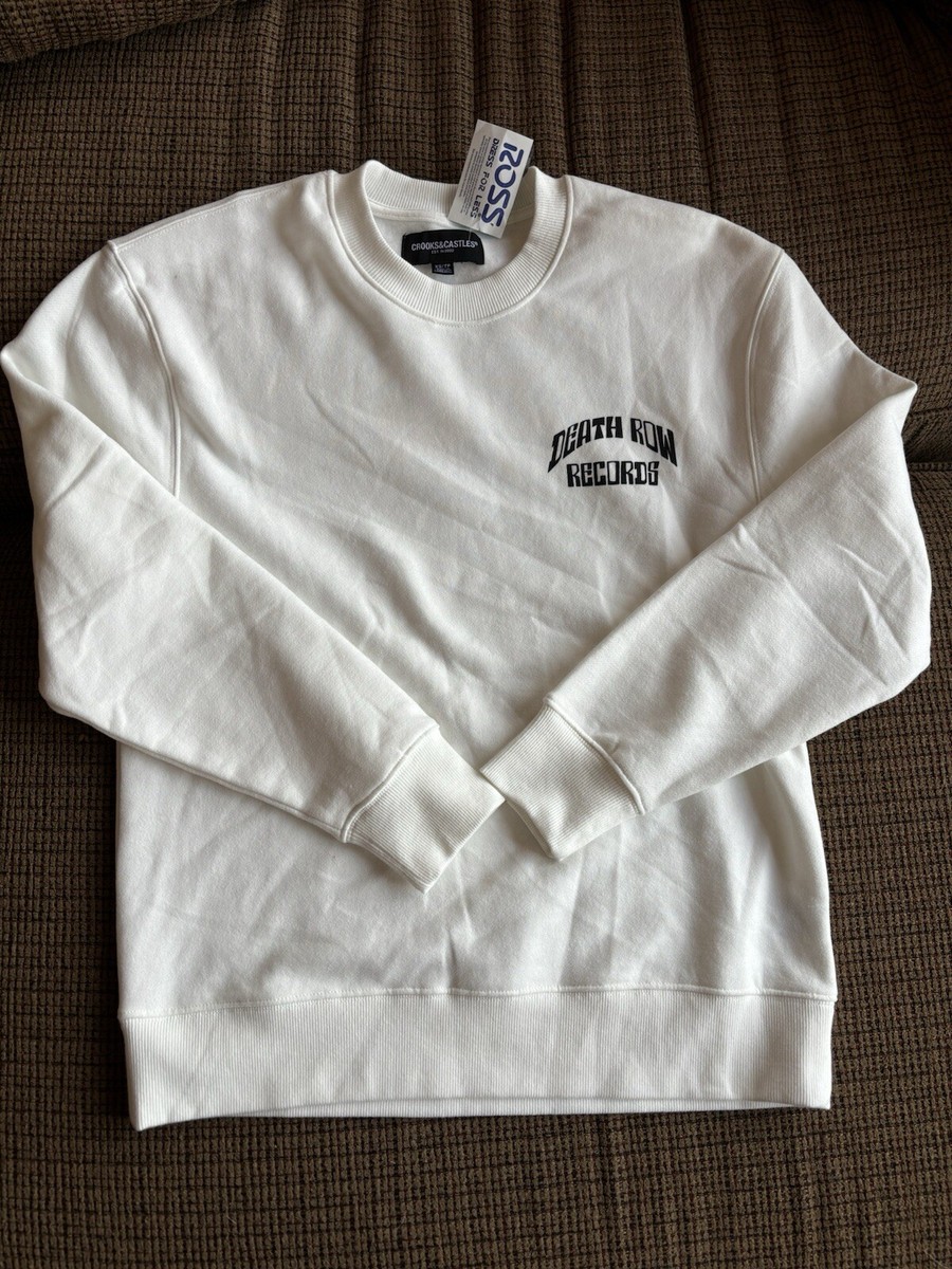 Crooks & Castles Death Row Records Fleece Crew Shirt Snoop Dogg