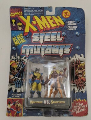 TOYBIZ X-MEN STEEL MUTANTS 6個 ToyBiz (1994) X-Men Steel