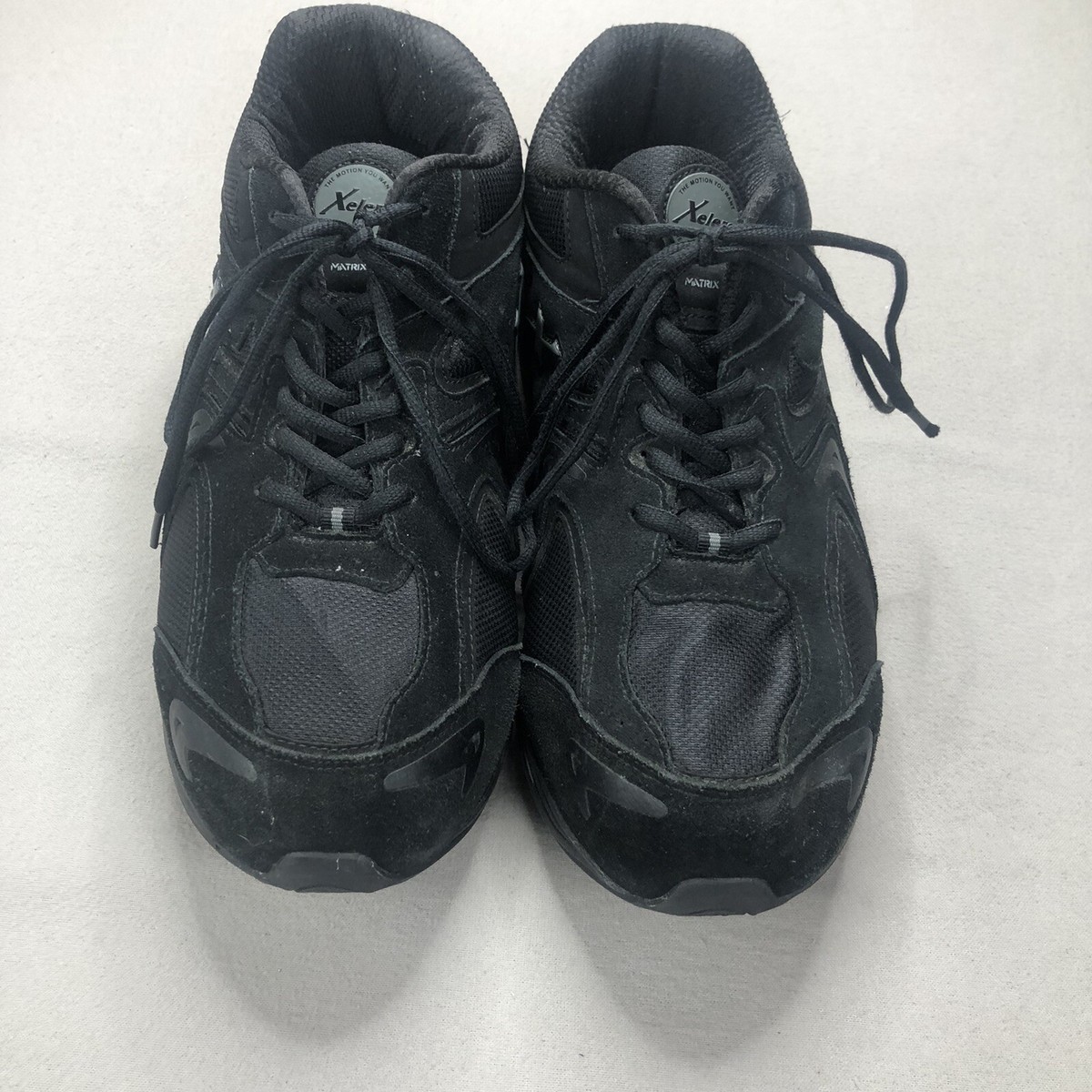 XELERO 14 4E BLACK LEATHER SUEDE/MESH 