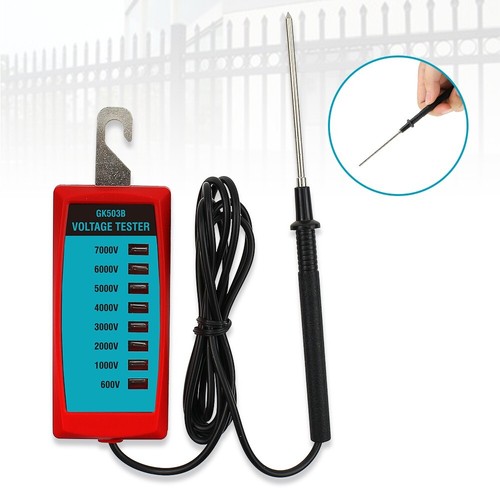 Pocket Fence Controller 600V to 7000V Electric Fence Voltage Tester Garden Tools - Picture 10 of 12