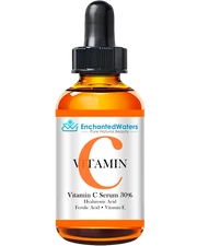 VITAMIN C 30% Facial Serum + HYALURONIC ACID + FERULIC ACID Anti-Aging Gel Cream