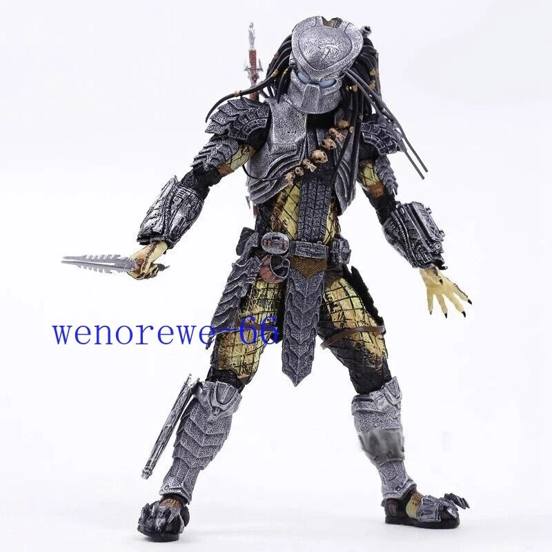 7" Alien VS. Predator Masked Scar Predator Action Figure Model Collection Gifts - Image 4 of 4
