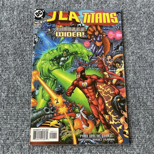 JLA Titans #1 Grayson Story Signed by Phil Jimenez Batman Nightwing Flash Cyborg