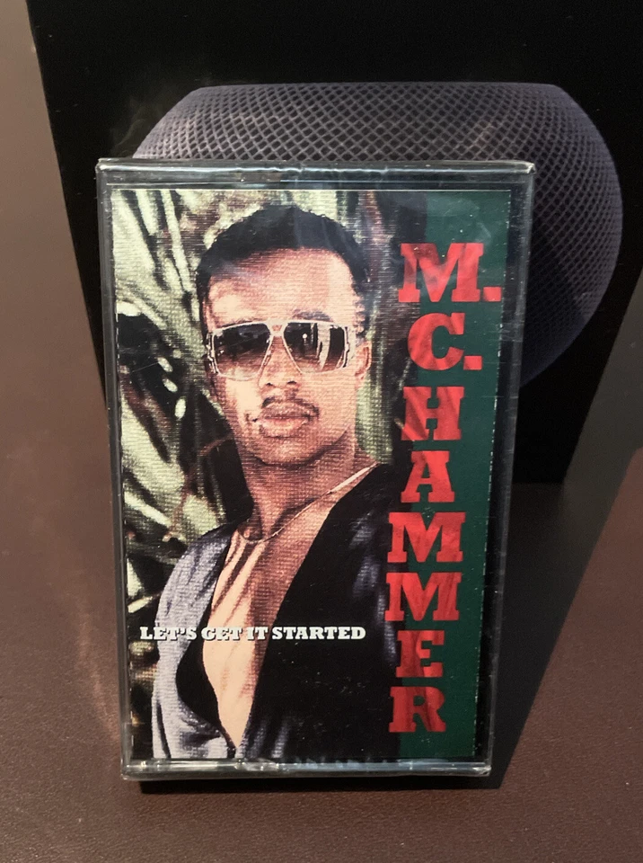 M.C. Hammer Lets Get It Started 1988 - Cassette Tape New Rare - Image 3 of 3