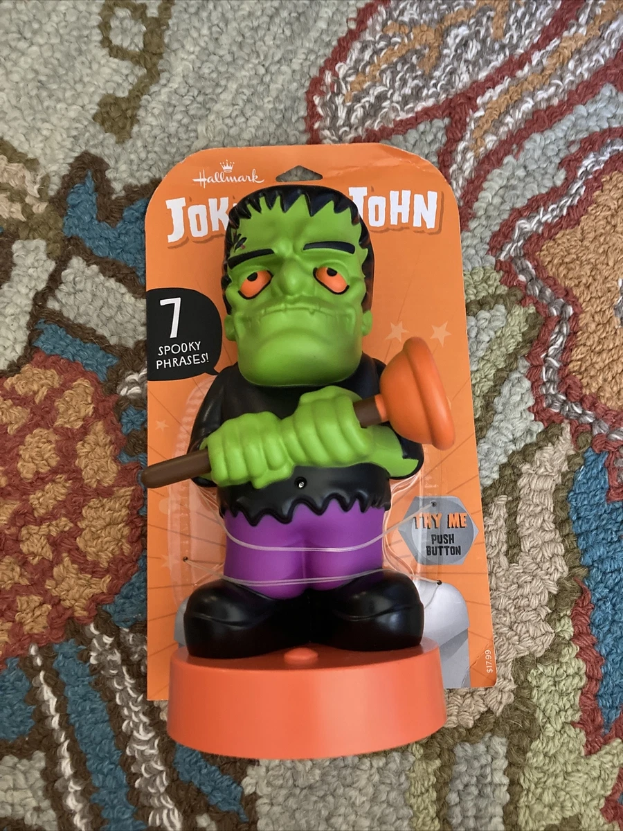 Hallmark Jokin' In The John Figurine - Flush-N-Stein Frankenstein