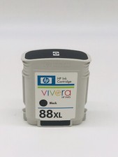 Genuine HP 88 XL Vivera Black Ink Cartridge C9396AN Exp 2010/01/05 Open Box 46