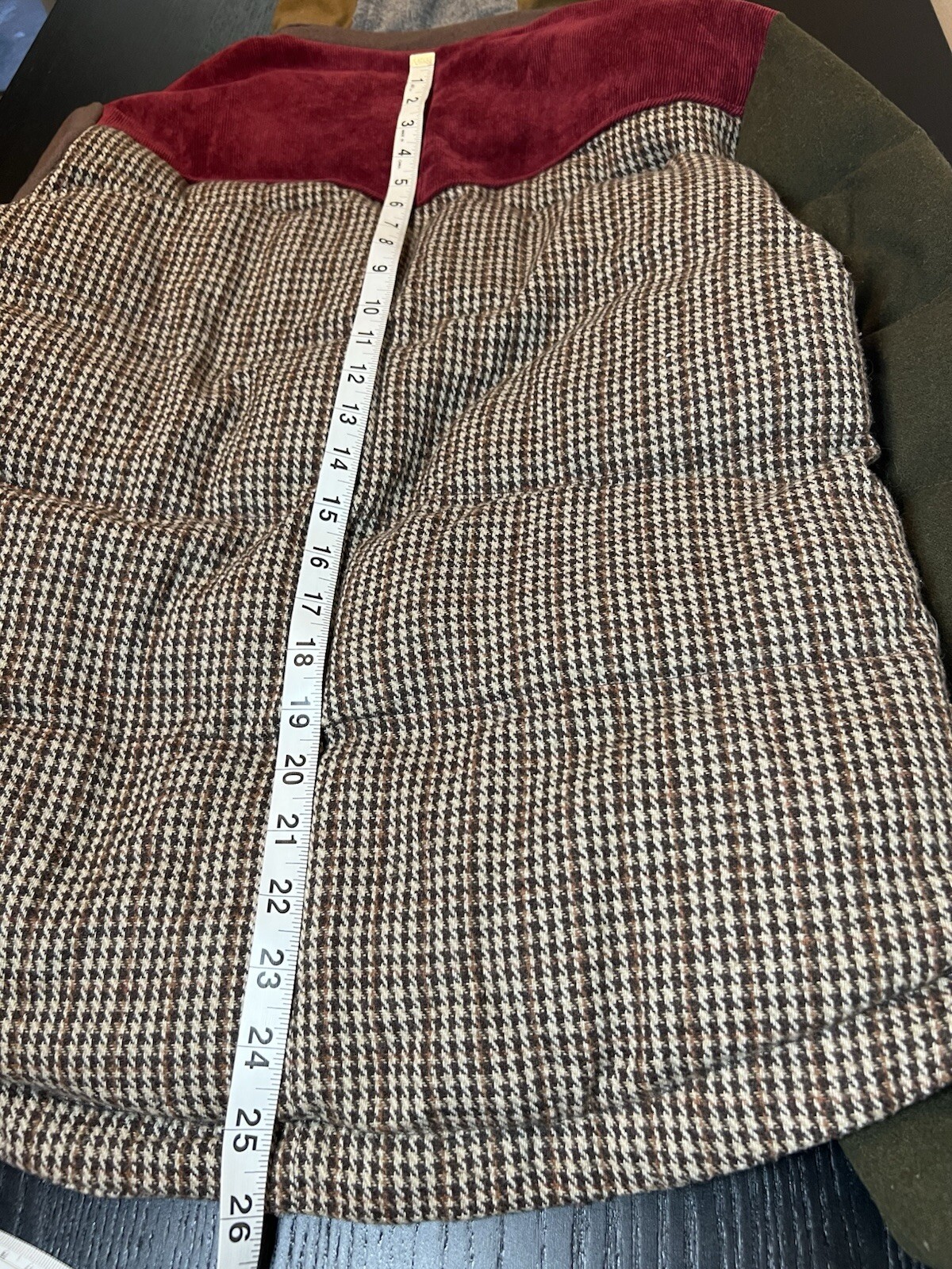 Corisco Wool Corduroy Patchwork Jacket Vintage Ja… - image 12