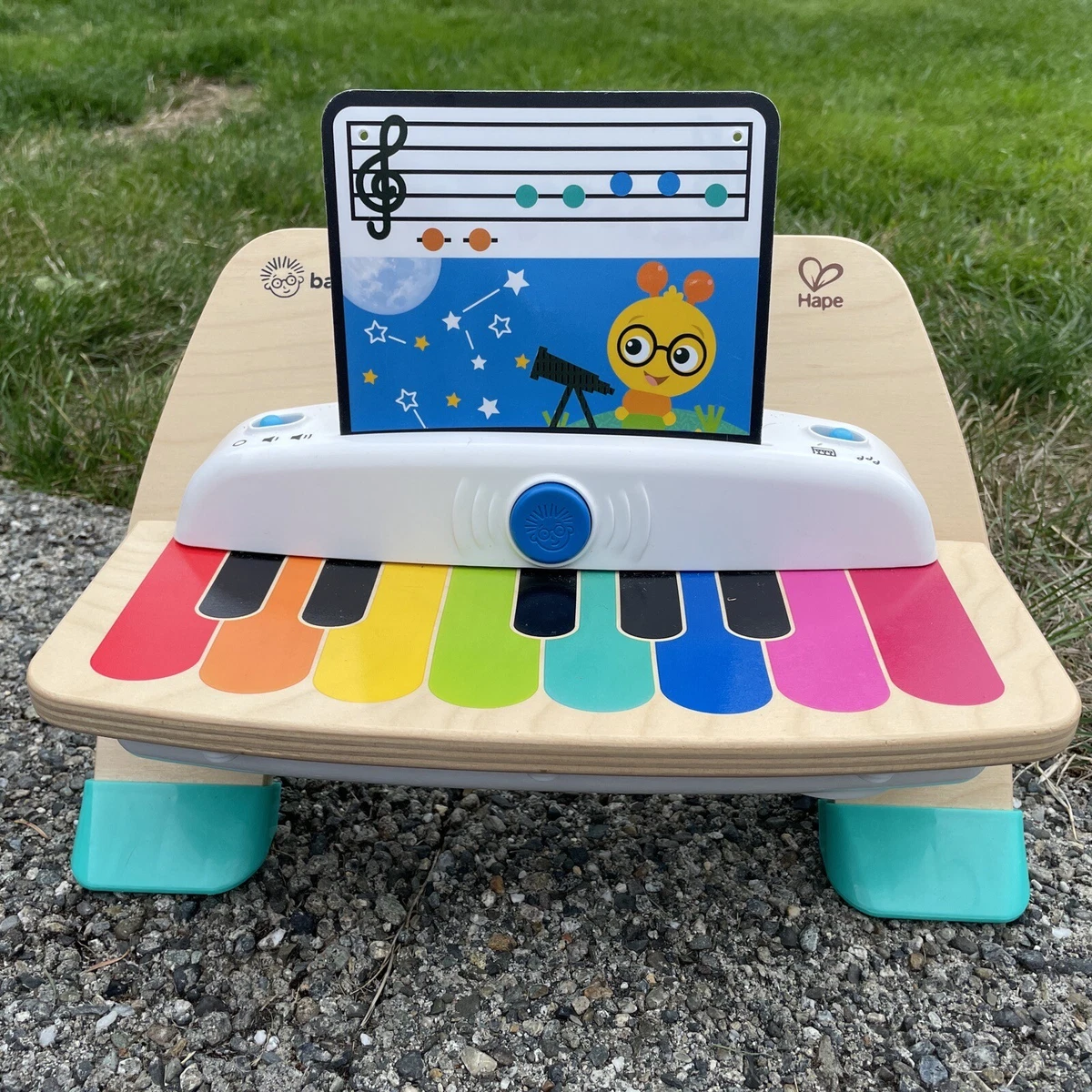 Baby Einstein and Hape Magic Touch Piano Wooden Musical Toddler