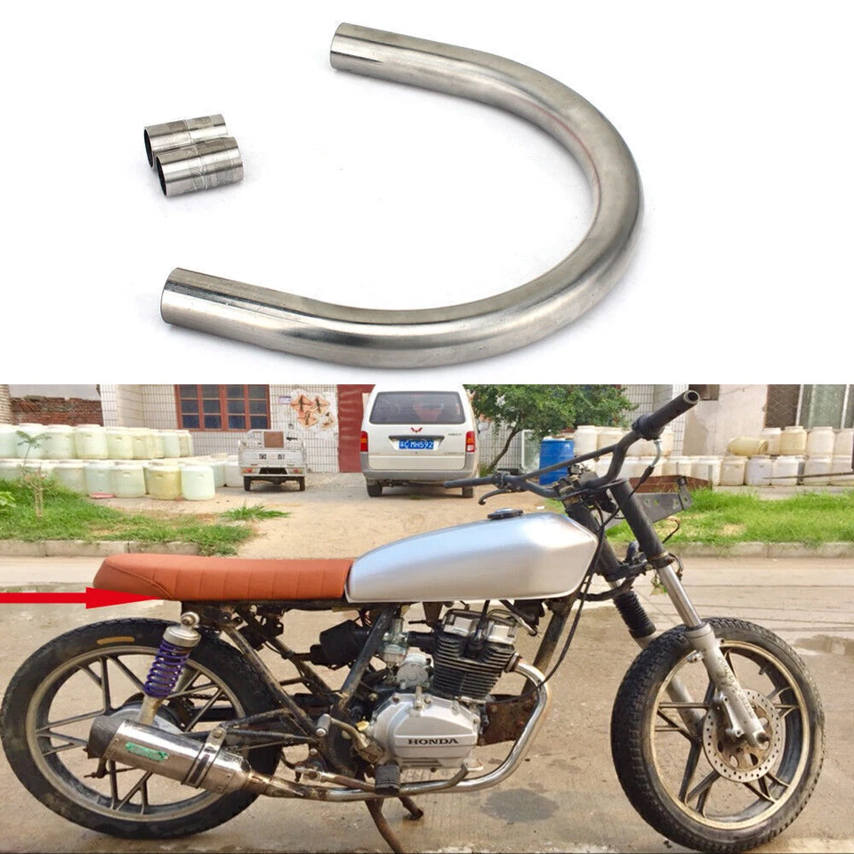 235mm Cafe Racer Rear Frame Hoop Flat Brat Style Seat Loop for Honda CB 650 750 - Imagem 2 de 4