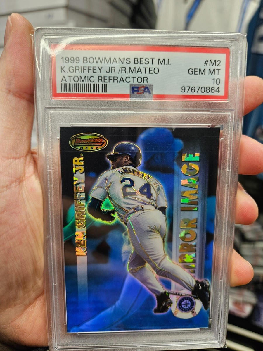 その他 KEN GRIFFEY Jr. BOWMAN  ATOMIC REFRACTOR 1999 Bowmans Best M.I. Atomic Refractor M2 Ken Griffey Jr