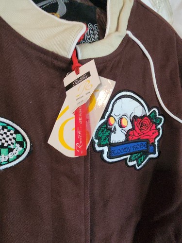 Red Fox Boys Junior Bomber Jacket Size L - Picture 4 of 9