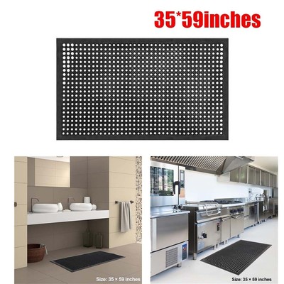 Non-Slip Floor Mat Rubber Duty Multi-Functional Anti-fatigue For Bar Kitchen