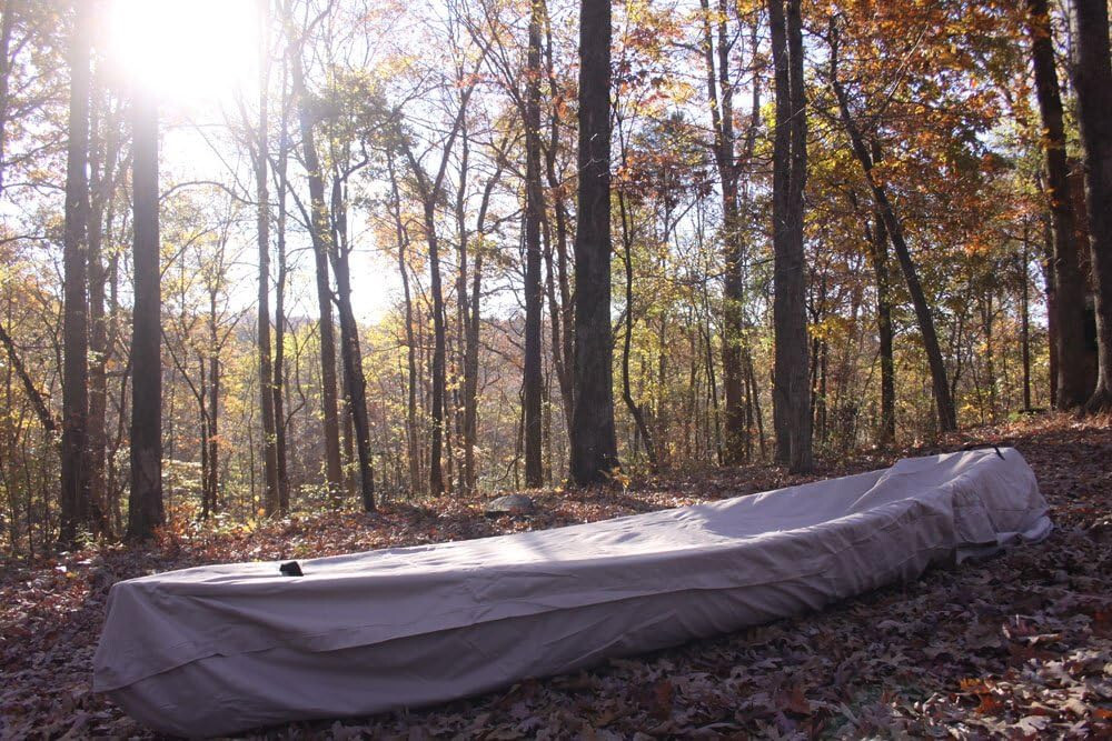NEW VORTEX WATERGUARD HEAVY DUTY WATERPROOF KAYAK/CANOE COVER UP TO 13' LONG!