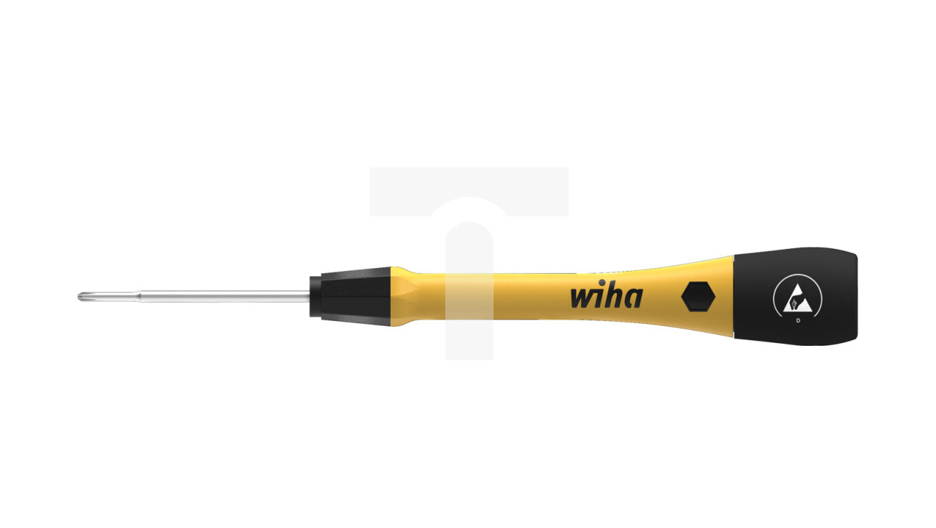Wiha Picofinish precision screwdriver with ESD insulation, cross, Philips /T2UK