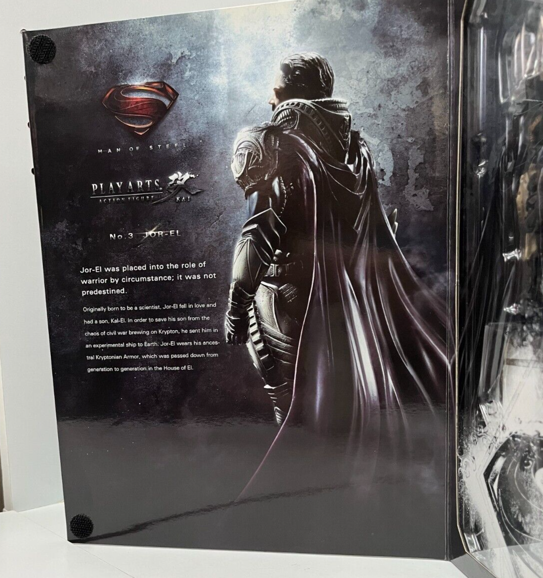 Square Enix Play Arts Kai Superman Man of Steel No. 3 Jor-El