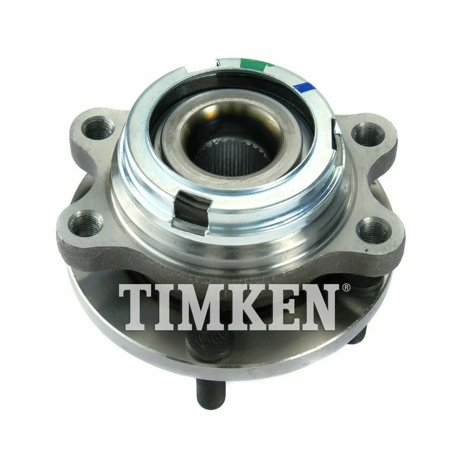 Conjunto de buje de cojinete de rueda delantera TIMKEN para Nissan Murano 2003-07 2003-08 FX35 Foto 2 de 4