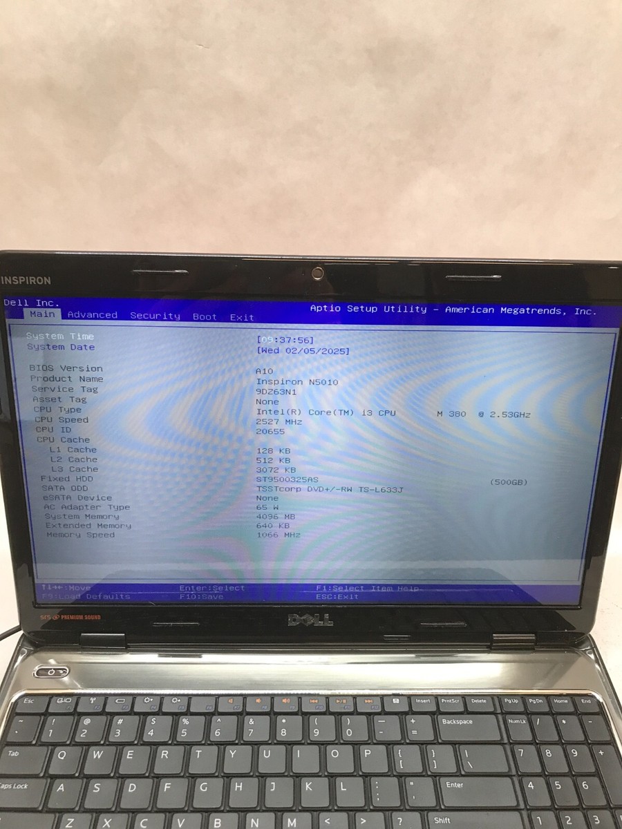 Dell Inspiron N5010 ノートパソ【ジャンク】【15.8.25】 Dell Inspiron N5010 ノートパソ【ジャンク】【15.8.25】 2025年