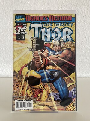 The mighty Thor #1 Vol.2 Marvel Comics US Comic Heft bagged and Boarded