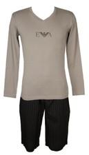 Pajamas man men cotton long sleeve bermuda EMPORIO ARMANI item 111022 4A500 1112