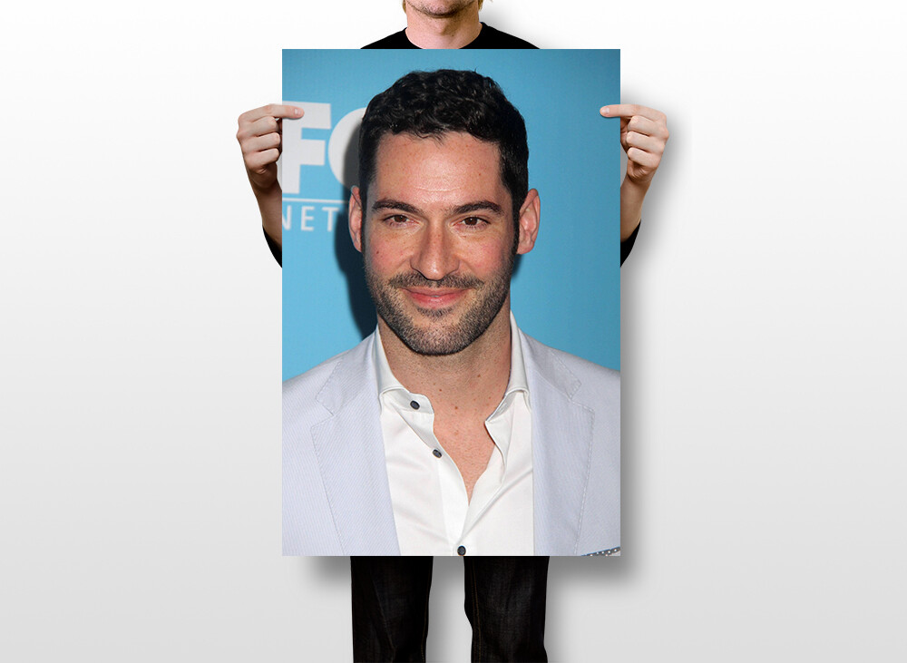 VZRSQZK Poster Décoratif Sur Toile Tom Ellis - Décoration Murale Moderne Pour Chambre à Coucher - 60 X 90 Cm