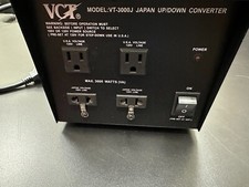 VCT VT-3000J Japanese Voltage Transformer Converter 110 Volt 100v, 3000 WATT