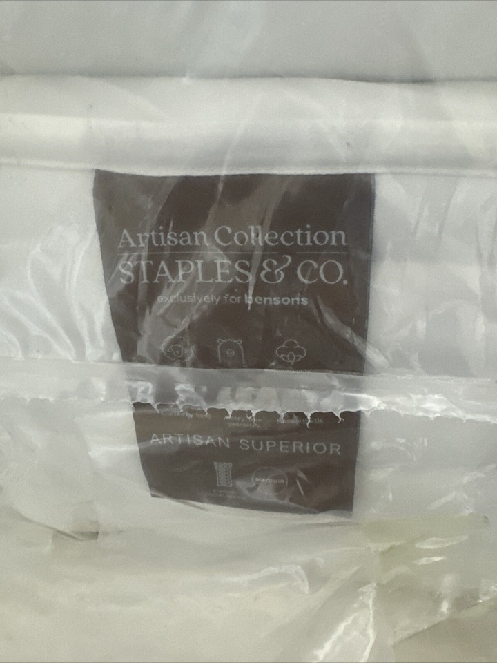 Staples and Co Artisan Superior/ Opulence 6FT Superking Mattress RRP £