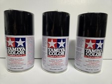 3 PACK Tamiya Spray Lacquer TS-29 Semi Gloss Black TAM85029 Lacquer Primers ts29