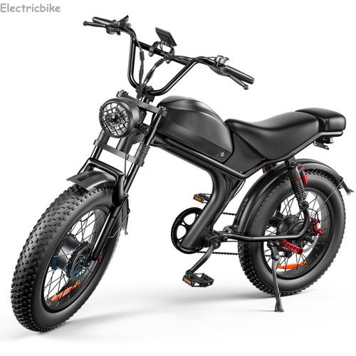 20"x4" ElectricBike,front and rear dual shock absorbers,Range 31-43 miles E-bike - Picture 4 of 17