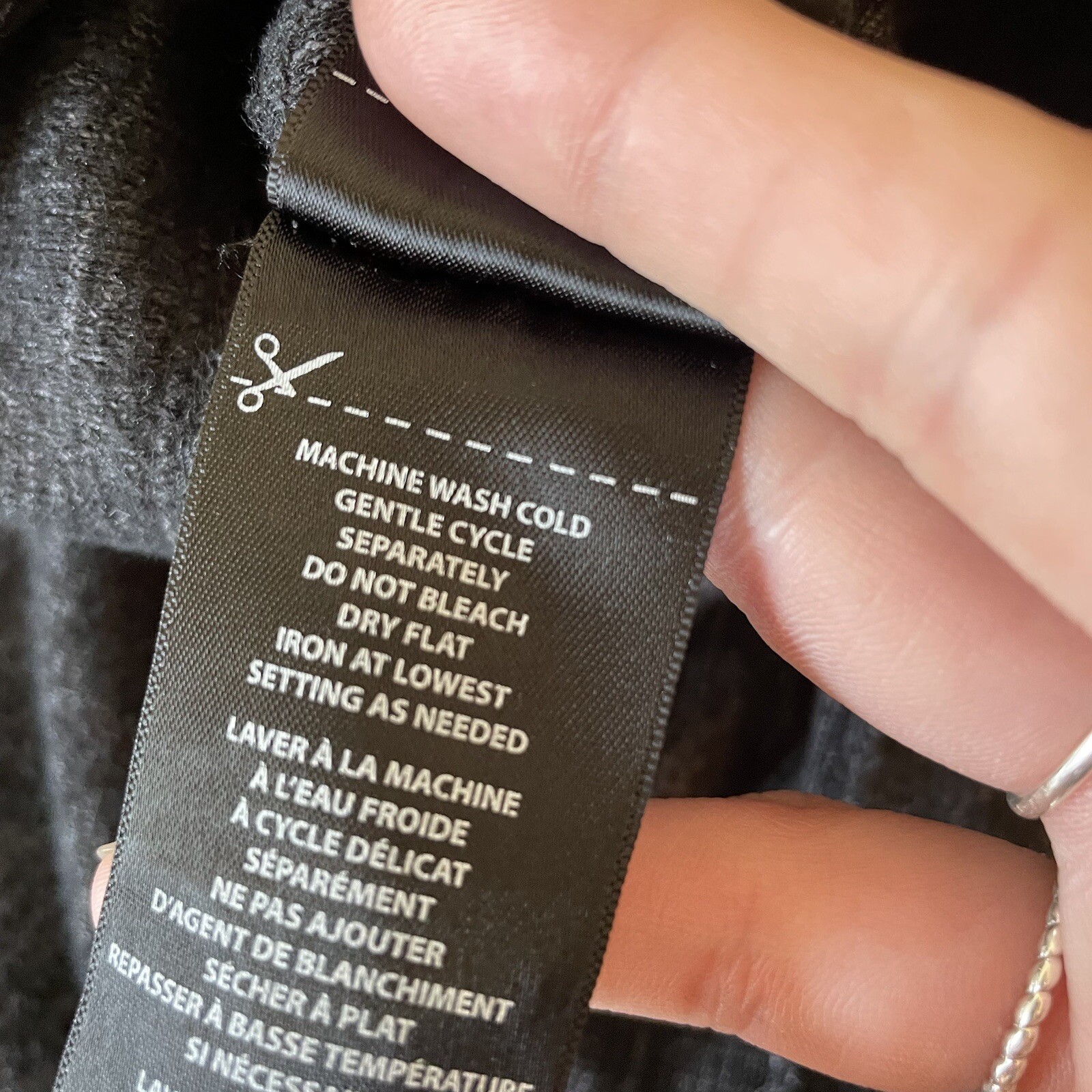 Buffalo David Bitton Solid Dark Gray Crewneck Lon… - image 8