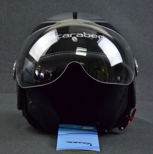 Genuine Aprilia Scarabeo Casco Nero Medio 897792 | eBay