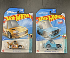 Hot Wheels TOONED Lot of 2 - 4/5 94 Toyota Supra, 3/5 Nissan Skyline 2000GT-R