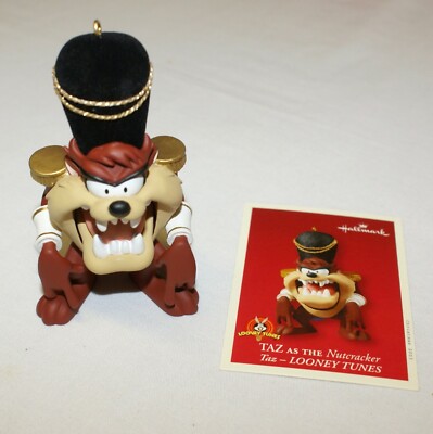 Hallmark Keepsake TAZ the Nutcracker Christmas Ornament Looney Tunes 2003 in Box