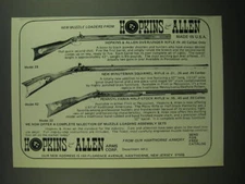 1978 Hopkins & Allen Advertisement - Over/Under Rifle, Minuteman Squirrel