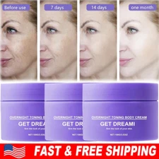 GET-DREAMY Overnight Toning Whip - 100ml NEW Firming Whip That Work While Sleep