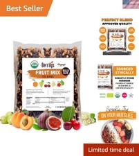 Fruit Mix, Organic, 5 Lbs, , Dried Fruits, Diced Figs, Diced Apricots, White ...