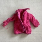 Vintage Barbie mod Outfit Clone~Flannel Hot Pink Jacket
