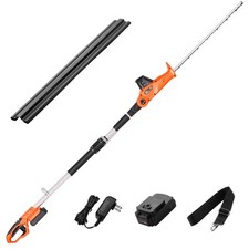 Electric Hedge Trimmer 20V 1200RMP with 20in Blade Extendable Trimmer